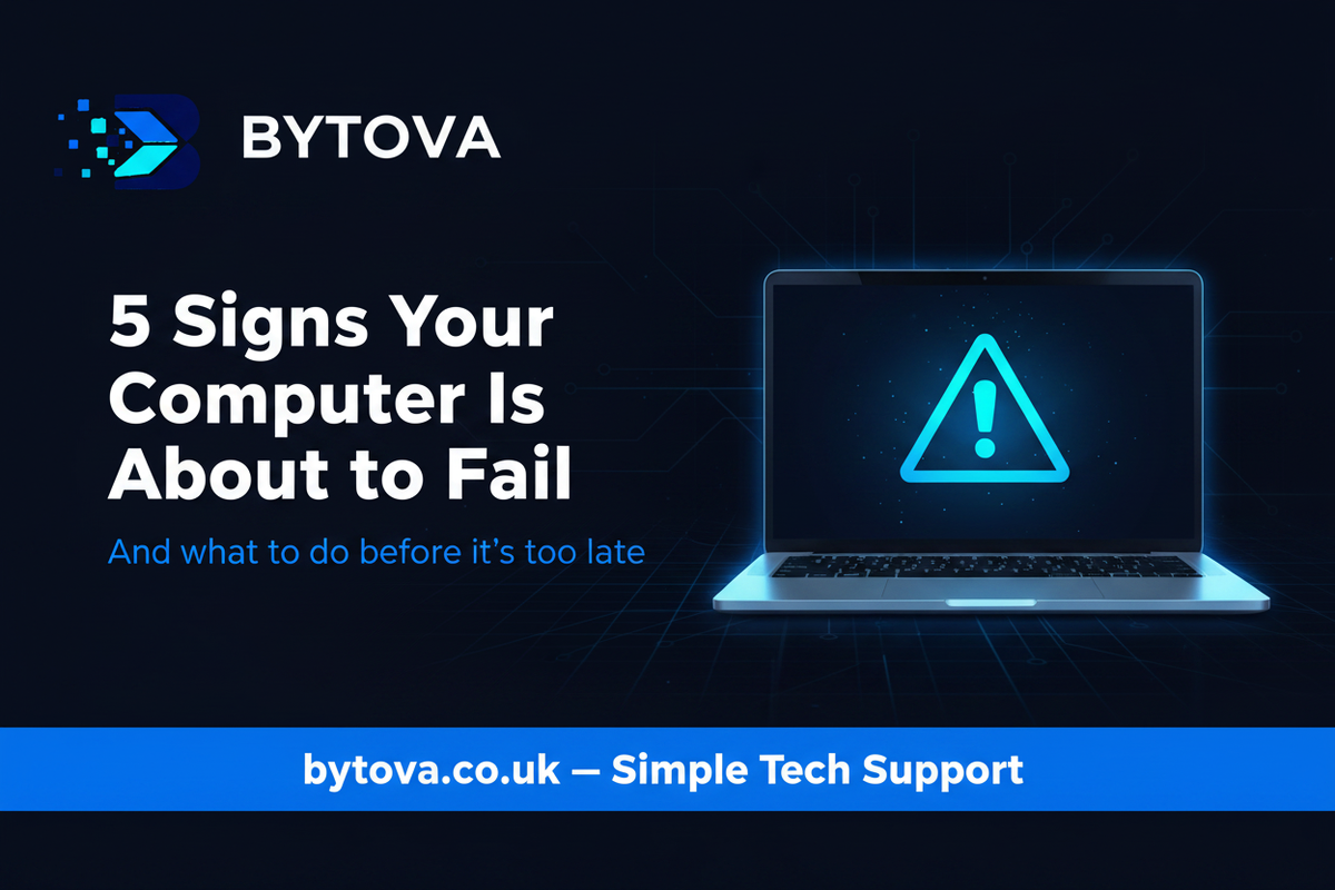 5 Signs Your Computer Is About to Fail (And What to Do)