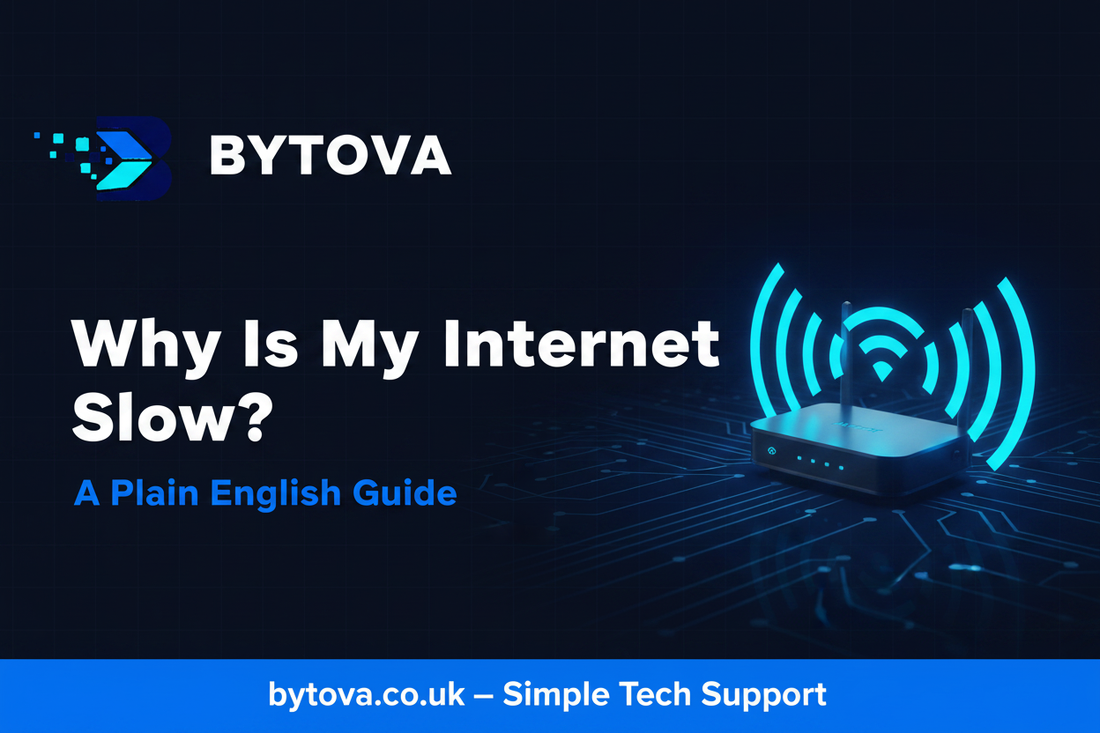 Why Is My Internet Slow? A Plain English Guide